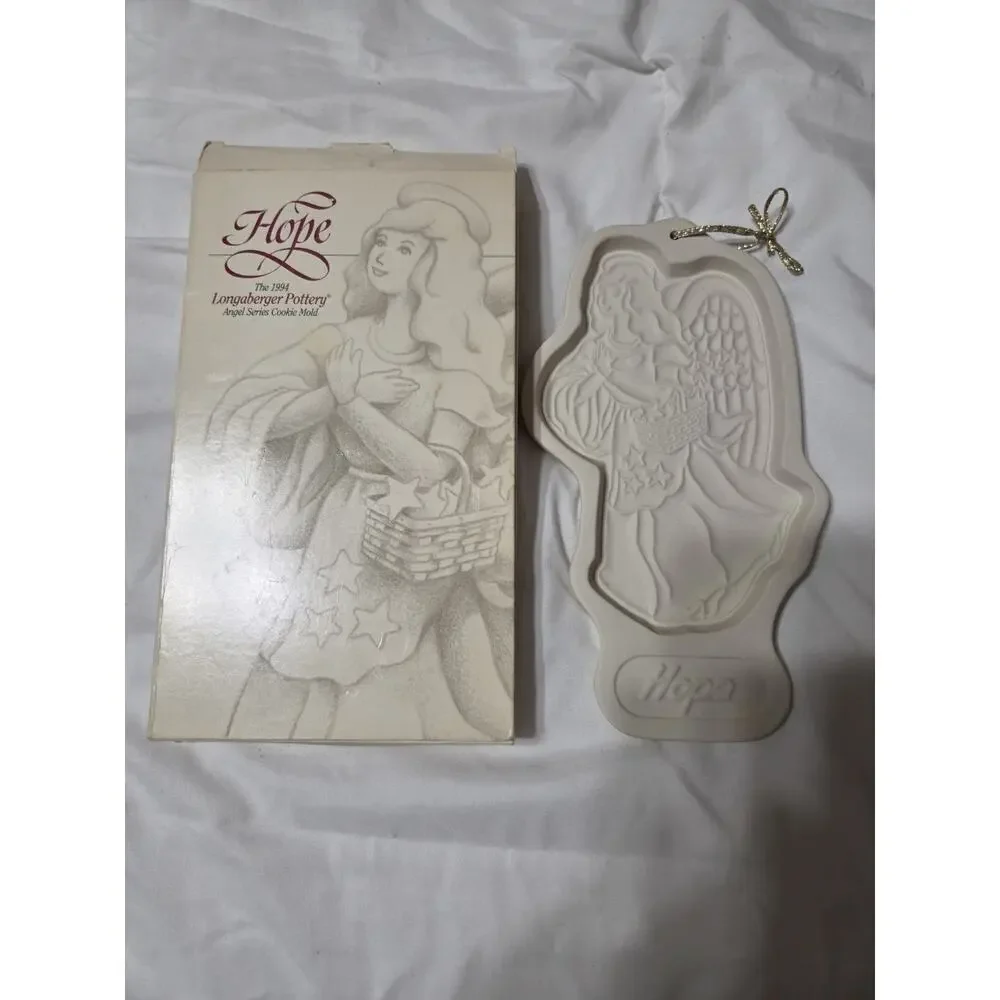 Longaberger Pottery 1994 Cookie Mold 
